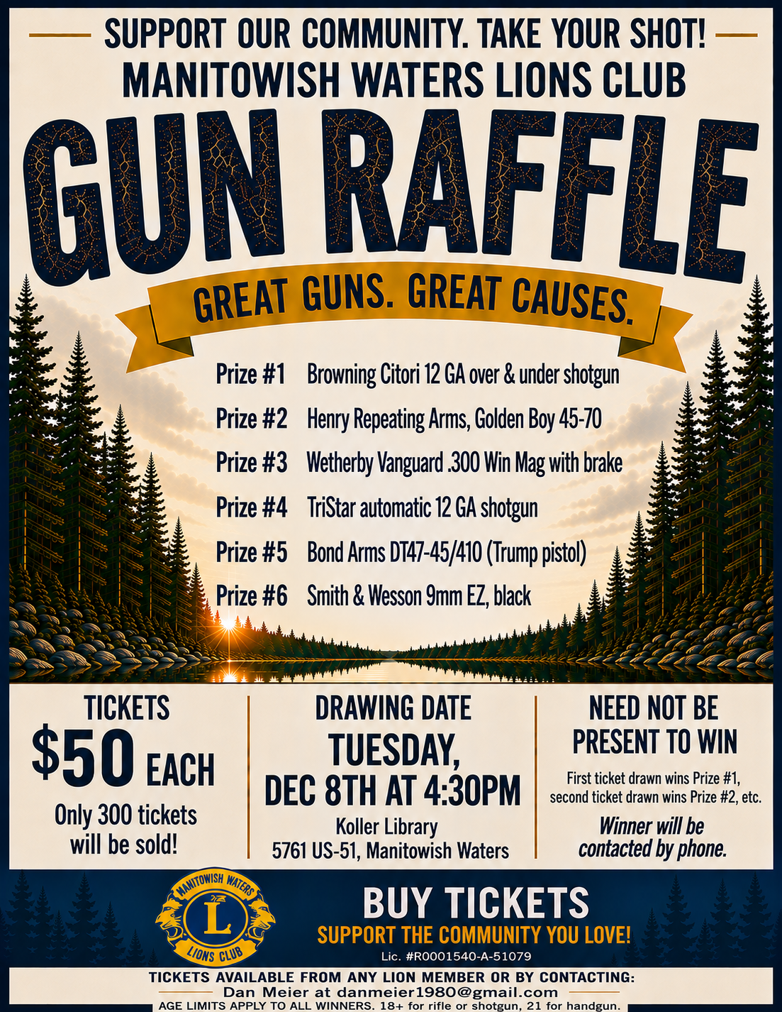 Fall Sportsman Raffle